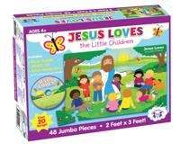 Jesus Loves the Little Children Floor Puzzle