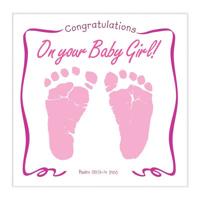 Baby Girl CD/Greeting Card