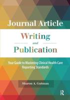 Journal Article Writing and Publication