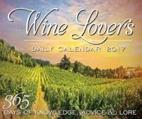 Wine Lover's Daily Calendar 2017