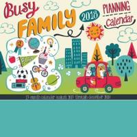 Busy Family Calendar 2018