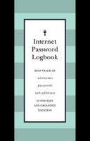 Internet Password Logbook (Black Leatherette)