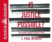 Is Justice Possible? (Library Edition)