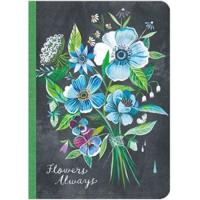 Flowers Always Lined Travel-Sized Journal