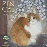 Zen Cat 2022 Mini Wall Calendar