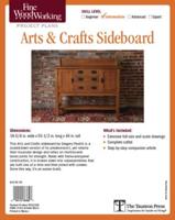 Fine Woodworking's Arts & Crafts Sideboard Plan