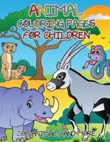 Animal Coloring Pages for Children: Zoo Animals and More