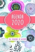 The Treasure of Wisdom - 2020 Daily Agenda - Watercolour Flowers