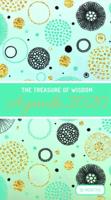 The Treasure of Wisdom - 2020 Pocket Planner - Teal and Gold Geometric Circles
