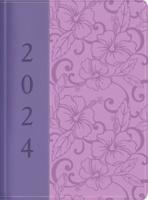 2024 Agenda Ejecutiva - Tesoros De Sabiduría - Lavanda Y Violeta