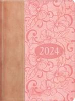 2024 Agenda Ejecutiva - Tesoros De Sabiduría - Beige Y Rosa