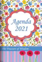 The Treasure of Wisdom - 2021 Daily Agenda - Watercolor Flowers