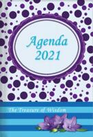 The Treasure of Wisdom - 2021 Daily Agenda - Purple Dots