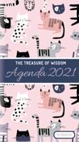 The Treasure of Wisdom - 2021 Pocket Planner - Cats
