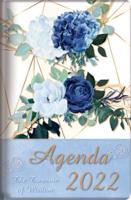 The Treasure of Wisdom - 2022 Daily Agenda - Royal Blue Roses
