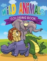 Wild Animals Coloring Book