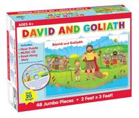 David and Goliath Floor Puzzle & CD