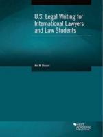 U.S Legal Writing for International Lawyers and Law Students