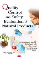 Quality Control and Safety Evaluation of Natural Products