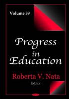 Progress in Education. Volume 39
