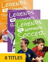 Legends of Women's Sports (Set of 8). Hardcover