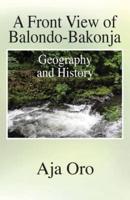 A Front View of Balondo-Bakonja