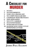 A Checklist for Murder
