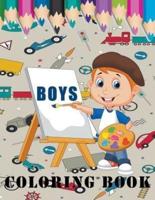 Boys Coloring Book