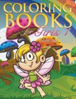 Coloring Book For Girls 1: Fairies and Wedding