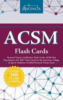 ACSM Personal Trainer Certification Flash Cards