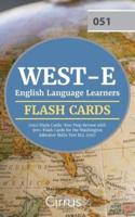 West-E English Language Learners (051) Flash Cards