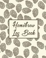 Homebrew Log Book: Homebrew Log Book   Beer Recipe Notebook