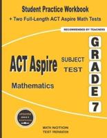 ACT Aspire Subject Test Mathematics Grade 7