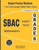 SBAC Subject Test Mathematics Grade 6