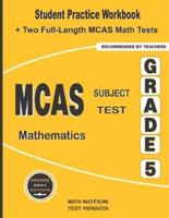 MCAS Subject Test Mathematics Grade 5