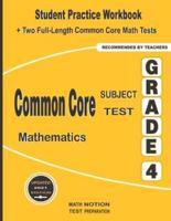 Common Core Subject Test Mathematics Grade 4