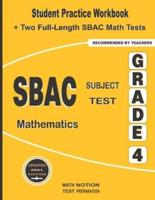 SBAC Subject Test Mathematics Grade 4