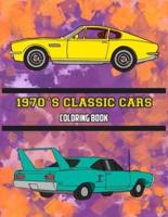 1970'S Classic Cars Coloring Book