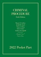 Criminal Procedure. 2022 Pocket Part
