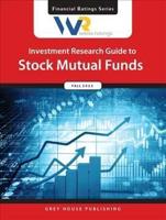 Weiss Ratings Investment Research Guide to Stock Mutual Funds, Fall 2022