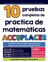 10 Pruebas Completas De Práctica De Matemáticas ACCUPLACER