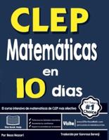 CLEP Matemáticas En 10 Días