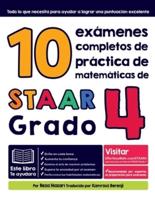 10 Exámenes Completos De Práctica De Matemáticas De STAAR Grado 4