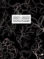 2021-2022 Monthly Planner: Two Year Planner Calendar Schedule Organizer - 24 Months