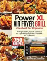 PowerXL Air Fryer Grill Cookbook For Beginners: 750 Affordable, Easy &amp; Delicious Air Fryer Recipes For Your PowerXL Air Fryer Grill