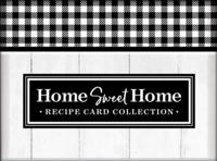 Home Sweet Home Recipe Card Collection Tin