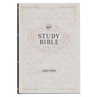 KJV Study Bible, Large Print King James Version Holy Bible, Black Hardcover