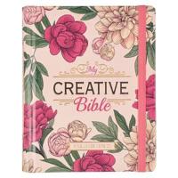 KJV Holy Bible, My Creative Bible, Faux Leather Hardcover - Ribbon Marker, King James Version, Pink Printed Floral