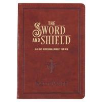 The Sword and Shield a 40 Day Devotional for Men, Vegan Leather