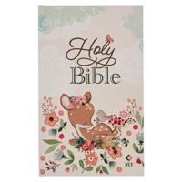 NLT Keepsake Holy Bible for Baby Girls Baptism Easter, New Living Translation, Pink